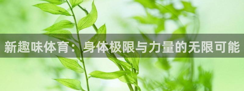 尊龙官网下载：新趣味体育：身体极限与力量的无限可能